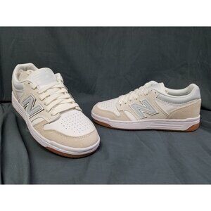 New Balance 480 Boys Sneakers Leather Blue White Size 5.5 NEW NO BOX!